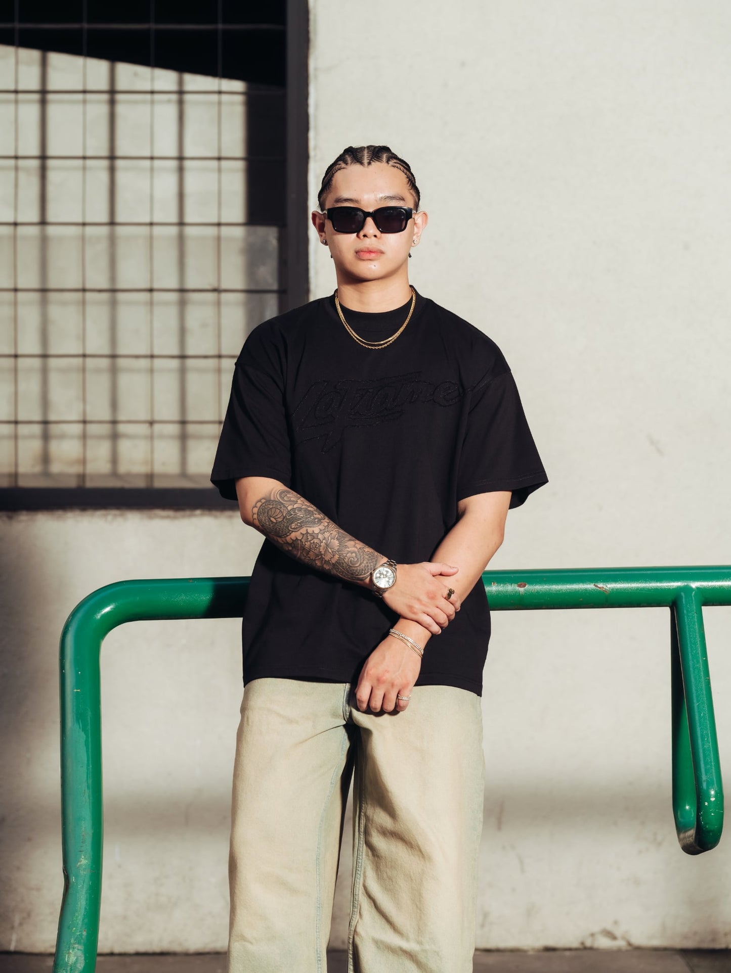 SIGNATURE APPLIQUE BLACK